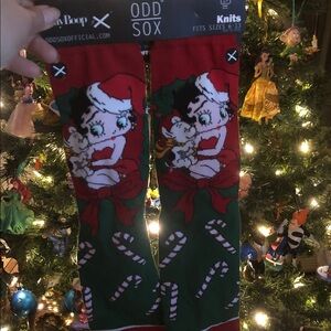 Odd Sox Women's Christmas Socks - Red and Green